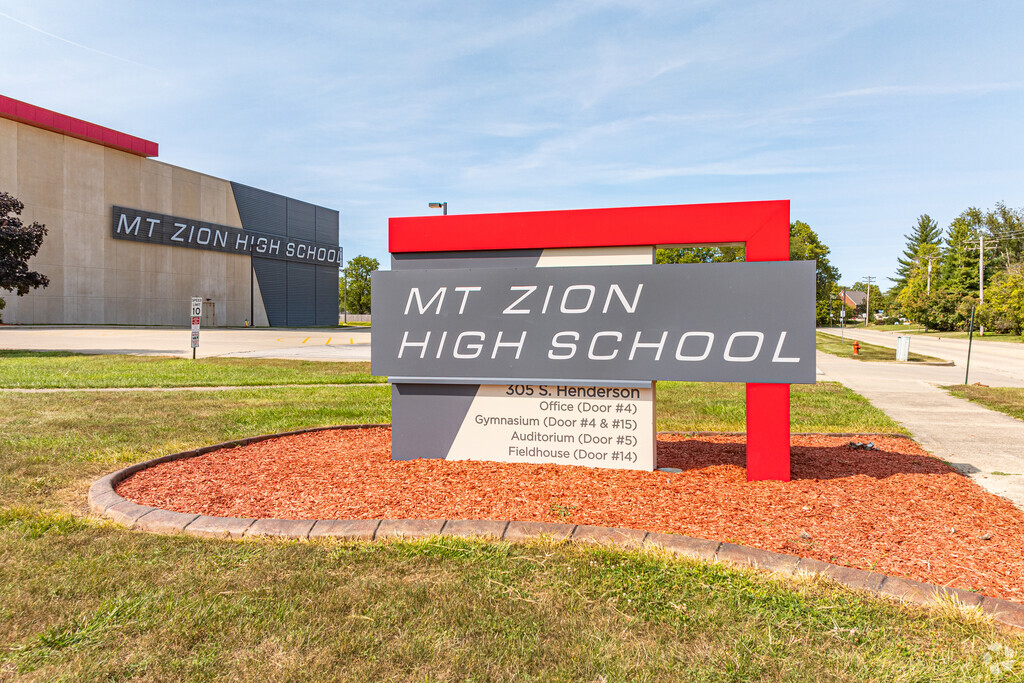 Mt. Zion High School is an above average, public high school located in Mt. Zion, IL.