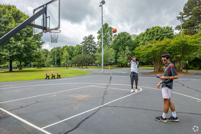 Be sure to bring your ball when you want to get a game on at Clanton Park in Arbor Glen.