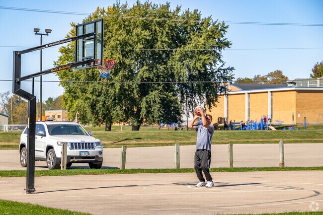 Shoot some hoops in local parks near Lake Summerset.