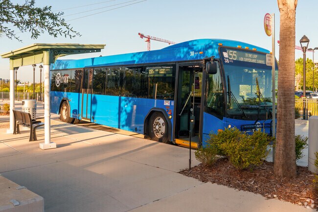 The Lynx bus system offers convenient transportation access for Mill Slough residents.