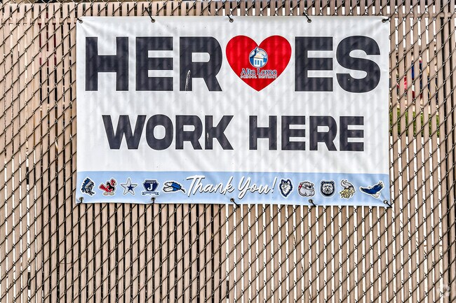 Heroes work at Alta Loma Elementary in Rancho Cucamonga.