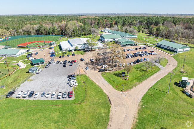 Central Hinds Academy serves 419 students in grades pre-k through 12 grade.