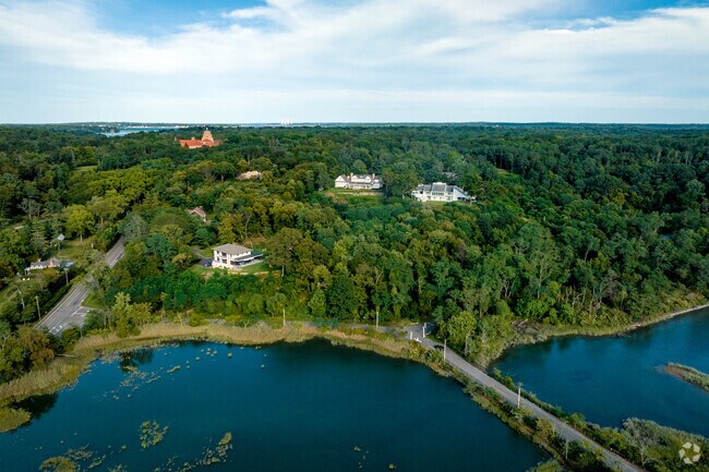 Enjoy swimming and boating at West Neck Beach in Lloyd Harbor.
