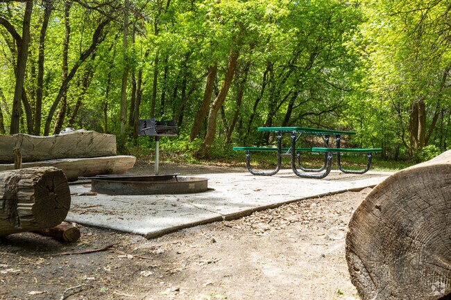 The picnic table at Nebo Loop in Payson is situated in a picturesque setting surrounded by the beauty of nature.