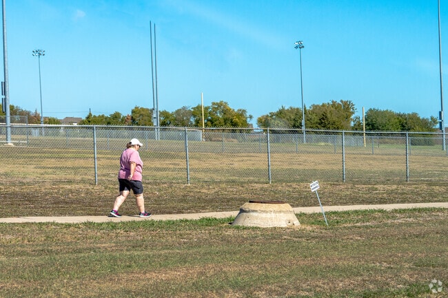 Pilot Point has plenty of well-paved sidewalks that are perfect for enjoying the outdoors.