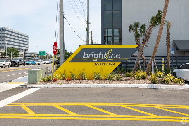 Brightline has built a new modern train station right outside of Ojus.