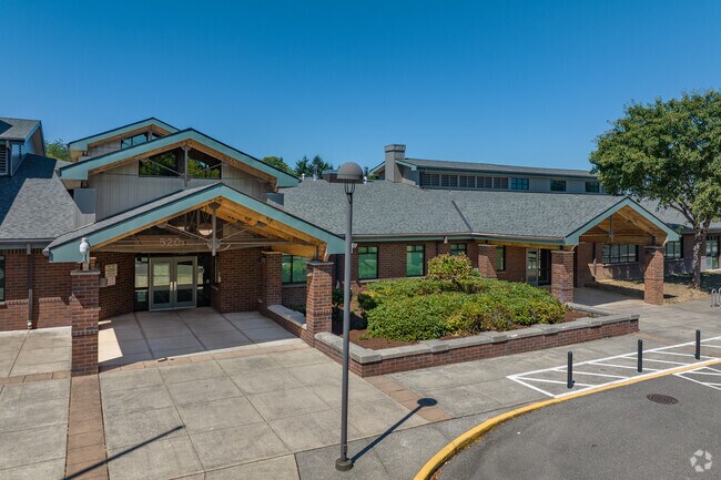 A welcoming entrance to the Franklin Elementary School in Northwest Vancouver.