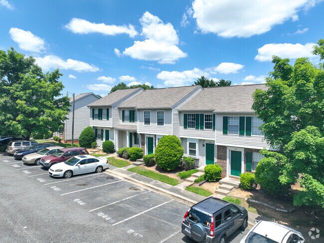 Townhomes are a common site in University City South.