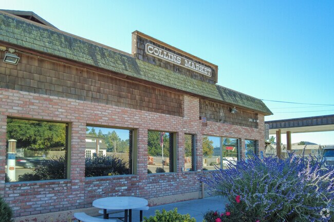 Collin's Market is a common stop in Los Alamos.