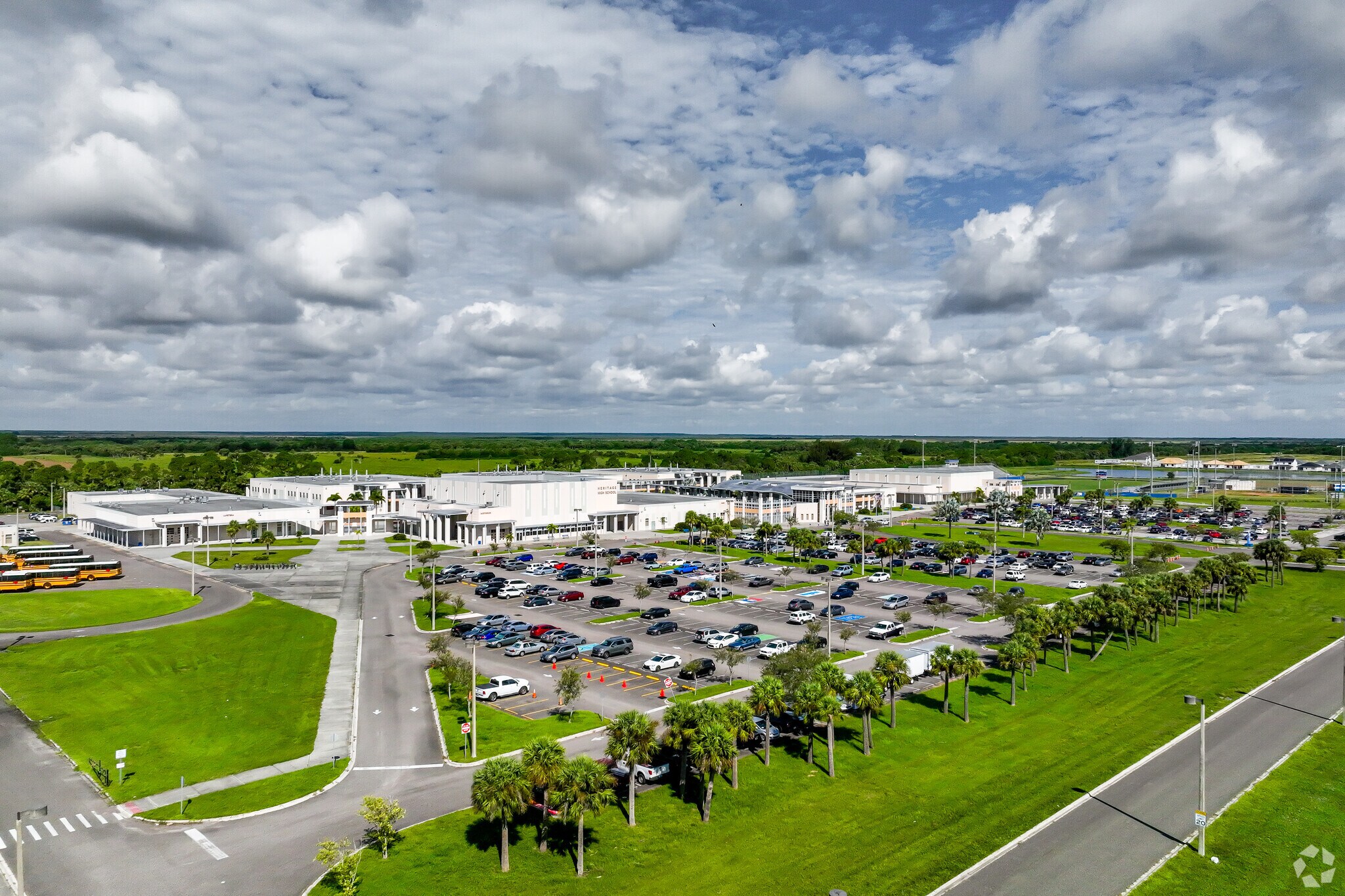 Heritage High School is located in Brevard County near Northwest Palm Bay.