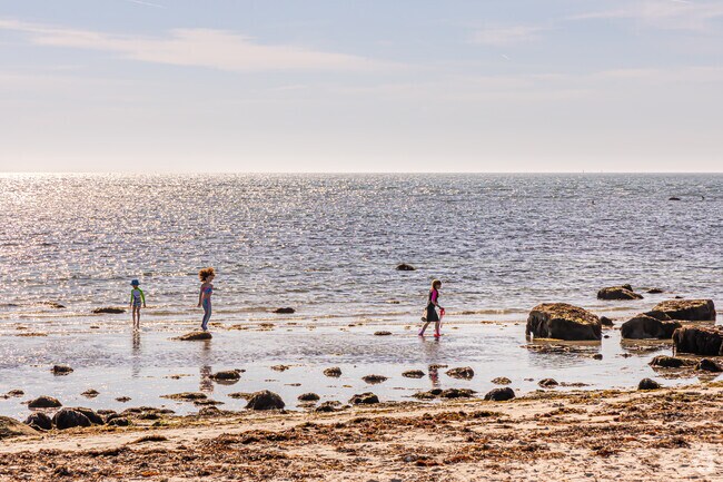 West Island Town Beach is a favorite spot for families and children to enjoy.