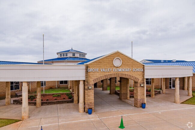 Kids are challenged to excel at Grove Valley Elementary School.