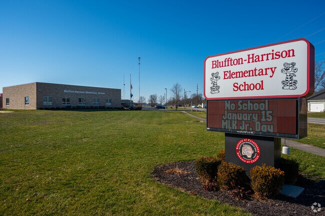 Bluffton Harrison Elementary School welcomes eager minds.