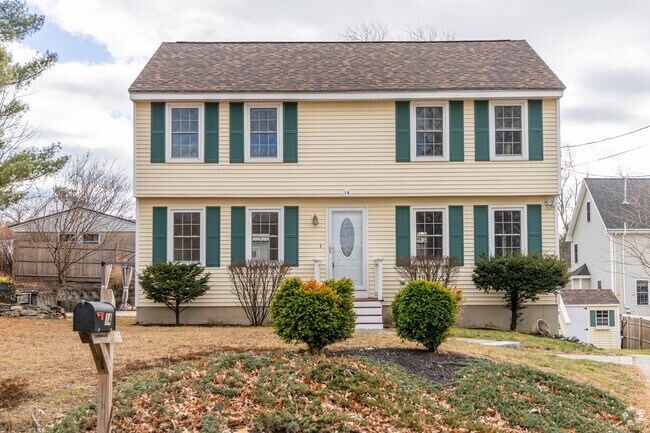 A Colonial Revival inspired home in the West End neighborhood of Methuen, MA.