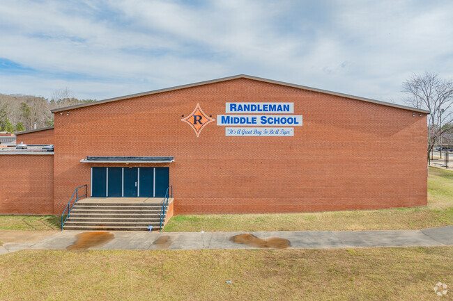 Randleman Middle School gym.