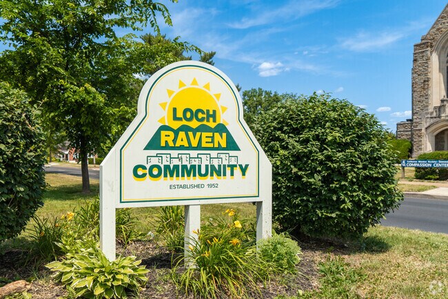 Welcome to Loch Raven! A quiet suburban community .