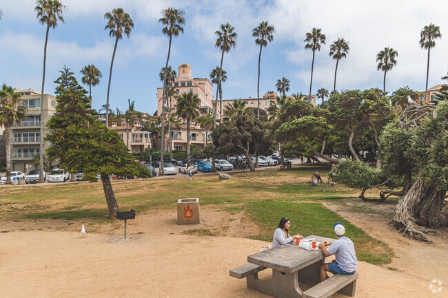 Ellen Browning Scripps Park attracts locals and visitors alike for its coastal views.