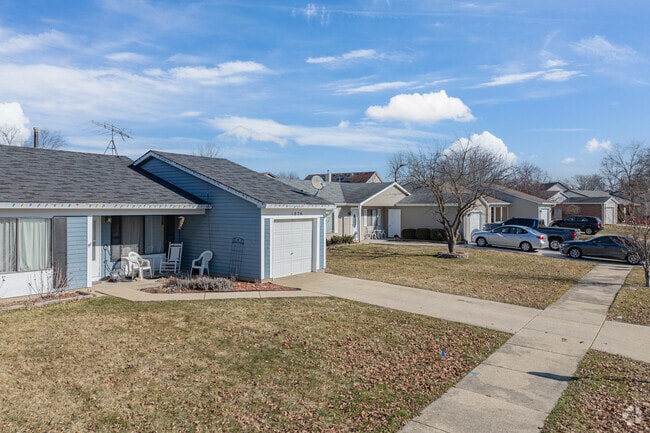 Balstrode Park features many ranch-style homes.