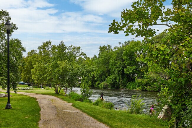 With nearby Frog Park and Riverside Park fishing is a popular past-time in Ypsi Riverside.