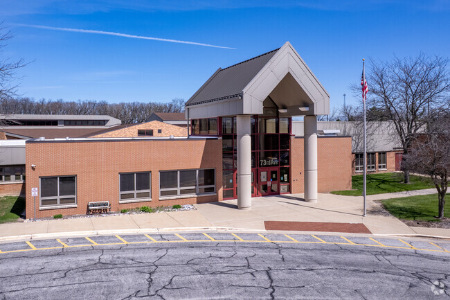 John Wood Elementary School
Public Pre-K & Elementary School entrance.