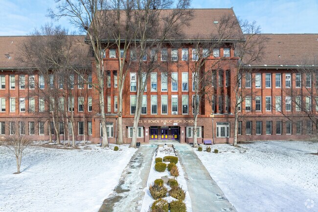 Bowen High School serves grades 9-12.