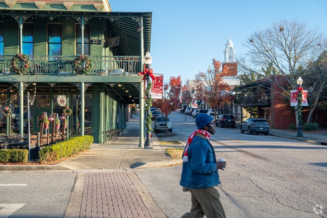 Stroll through downtown Opelika and enjoy its small-town feel.