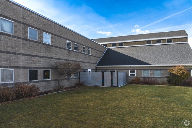 Intermountain Christian School has a restricted playground for their students.