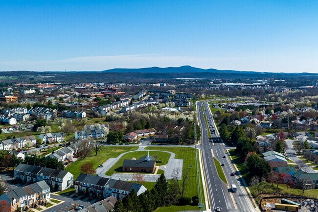 Ballenger Creek's mountain views are a highlight of the area.