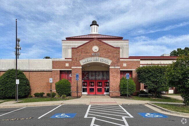 McLean High School is one of several quality education centers in McLean.