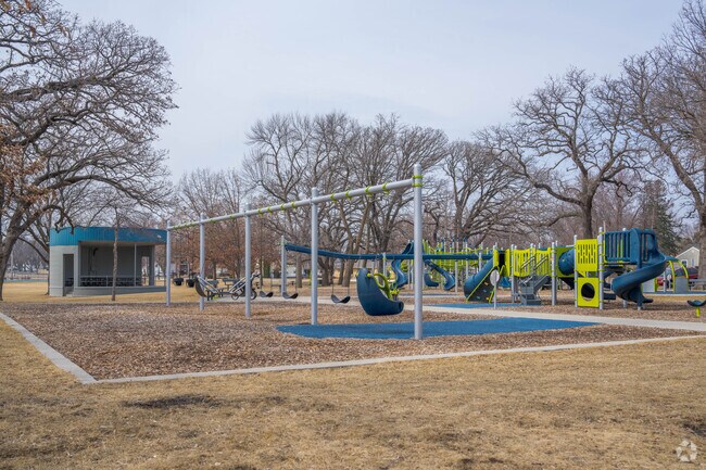 Clear Lake Park has a large playground, an amphitheater and sport courts.