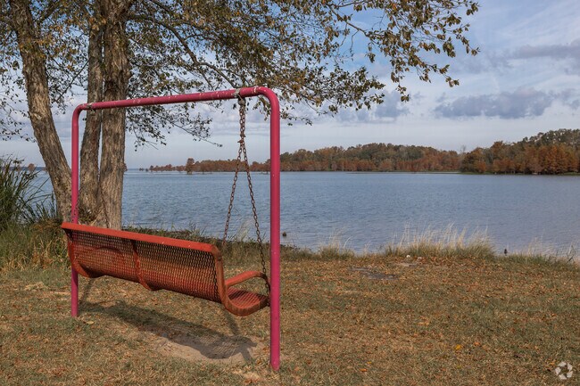 Relax on the lake and enjoy the views at Spiers Landing Park in Cross.