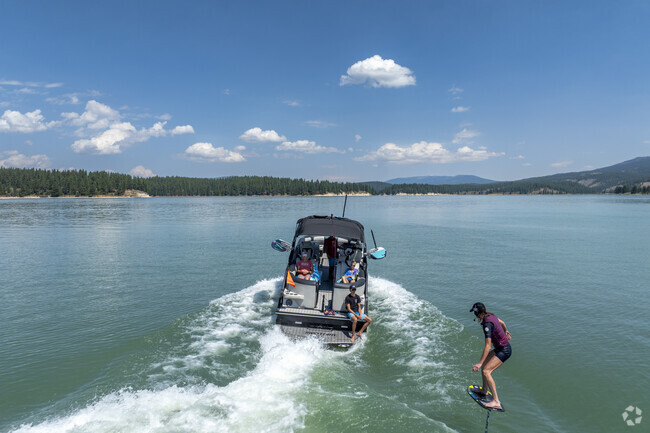 Glenshire-Devonshire is a short drive from Boca Reservoir where locals love to go boating.