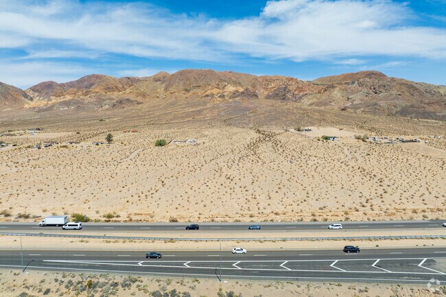 Interstate 15 runs through Yermo.