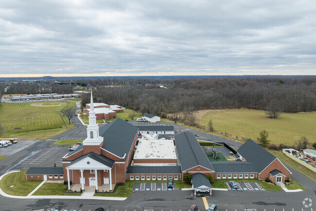 Arlington Baptist School serves K through 12th grades with a focus on Christian education.