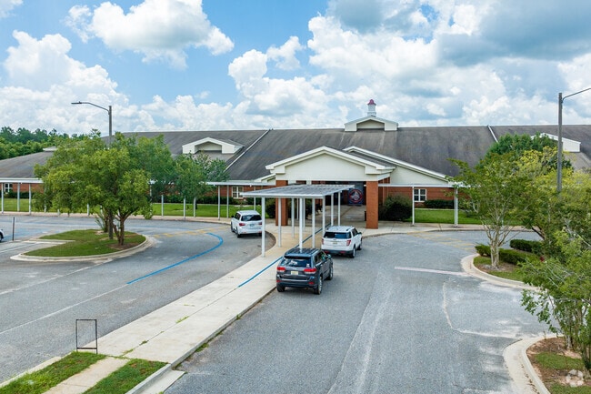 Millers Creek is just down the road from Hutchens Elementary School.