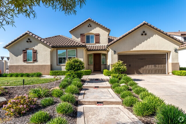 New-built single-family Spanish-style home in Yucaipa.