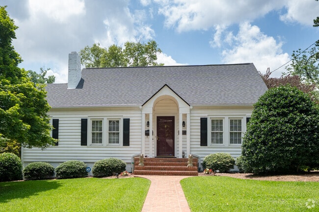 A small one-story craftsman is available with in the neighborhood.