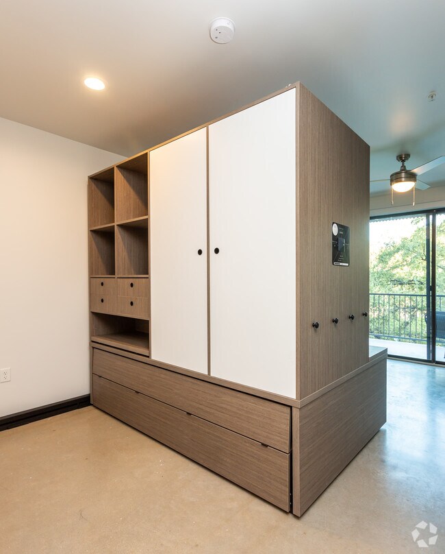 STUDIO 1BA - 465SF Living Space (w/ Optional ORI System)