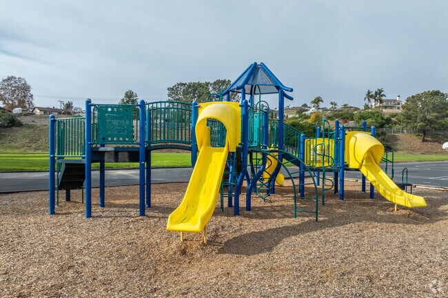 Del Obispo Elementary School has playgrounds for students to enjoy.