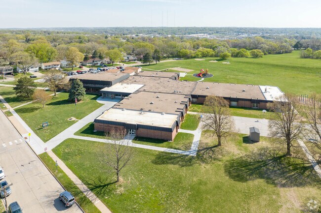 Edison Elementary School can be found just south of Maple Village.