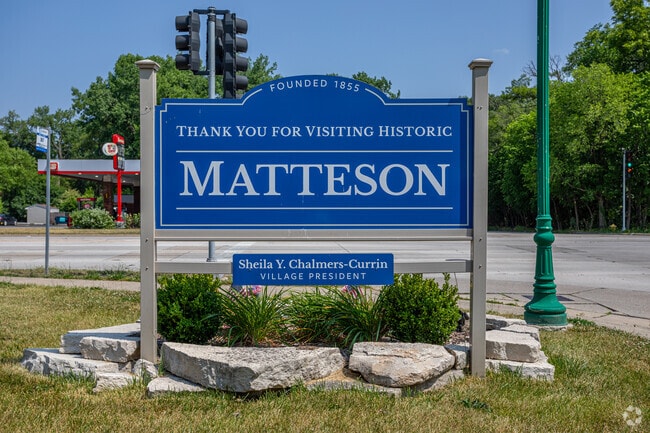 Matteson, located on the east side of the village offers enticing homes.