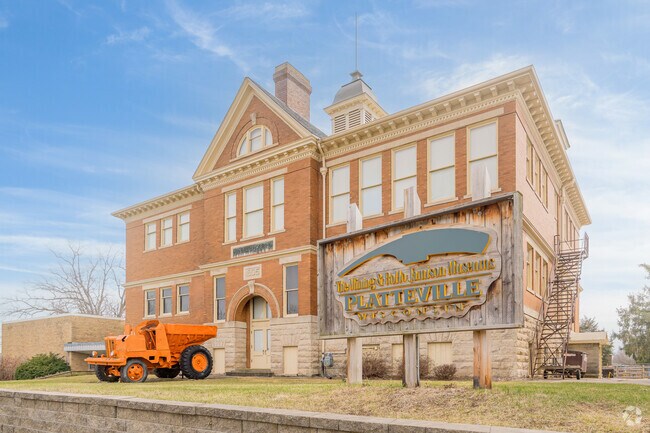 Platteville’s Mining Museums offer lead mine tours and a ride on a historic train.