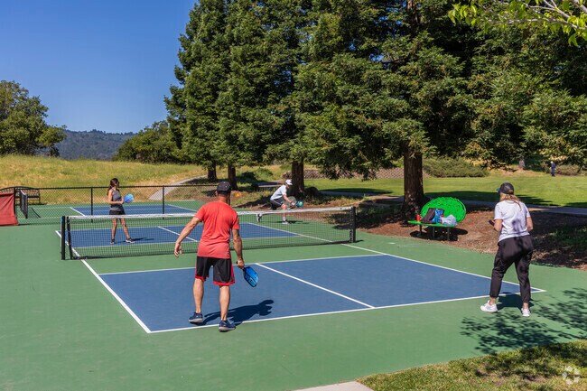 Pickleball is popular in Beverly Terrace parks.