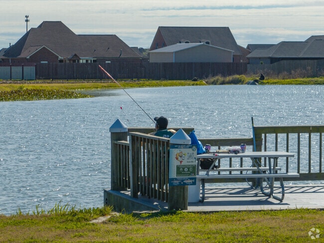 Fishing is a favorite pastime of Crescent residents.