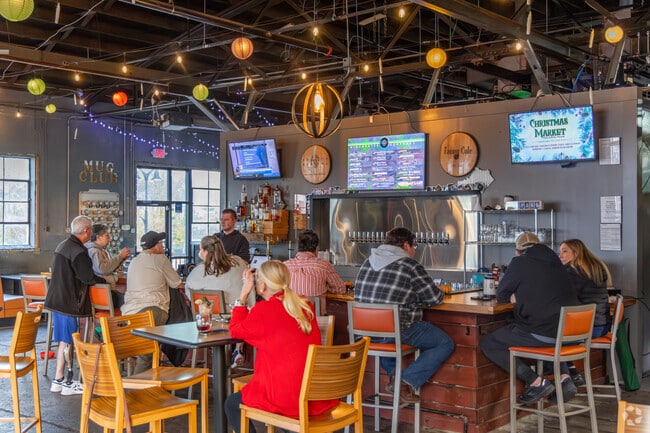 Abettor Brewing Company near Wyandotte is a great place to grab a drink with friends.