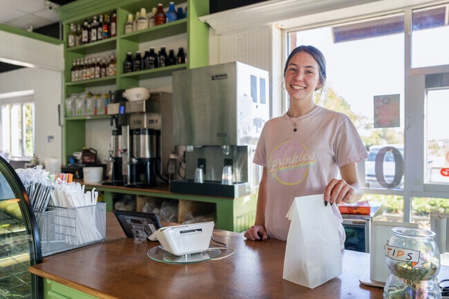 Sprinkles is a top-rated donut shop with high reviews for its delectable treats & kind service.