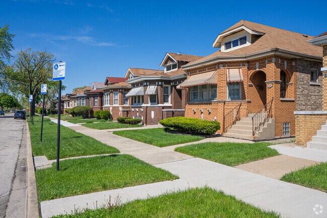 Chicago bungalows line the streets in Auburn Gresham.