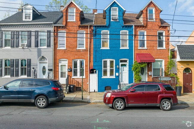 You'll find a colorful mix of townhomes in Conestoga Heights.