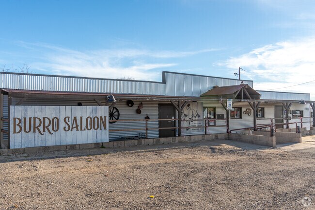 Gather with friends at the Burro Saloon, a popular meetup spot in Wilhoit.