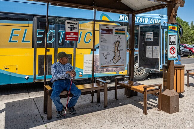 Getting around Flagstaff is easy with public transportation.